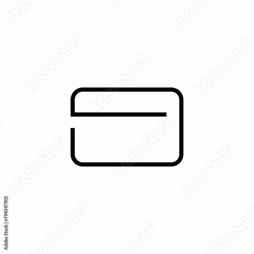 bank card debet payment icon