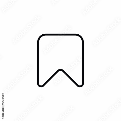 bookmark book favorite icon sign