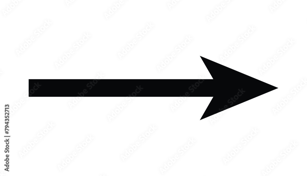 vector icon of a thin long arrow. Black arrows vector illustration. Icons isolated. black long arrow. vector icon of a thin long arrow. Black arrows vector illustration. Icons isolated. black long arrow.