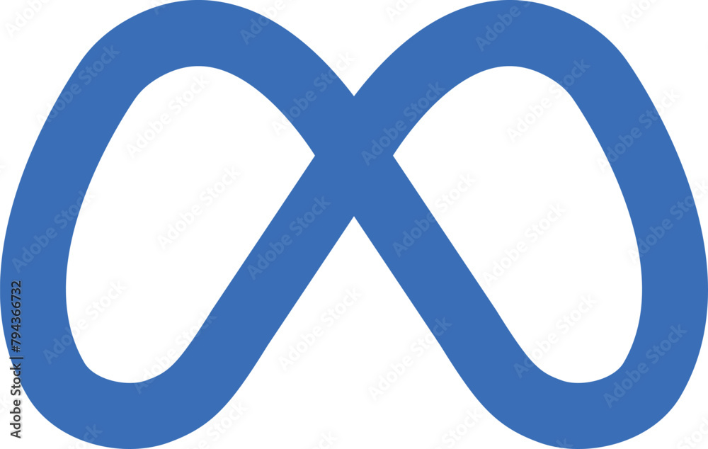 Meta by Facebook, whatsapp, instagram, in logo. Editorial social media ...