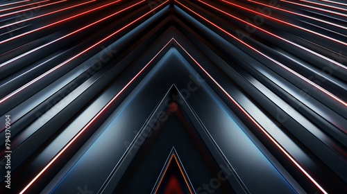 Red and black abstract background