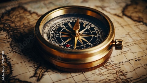 Charting History: Navigating the World with Compass and Map