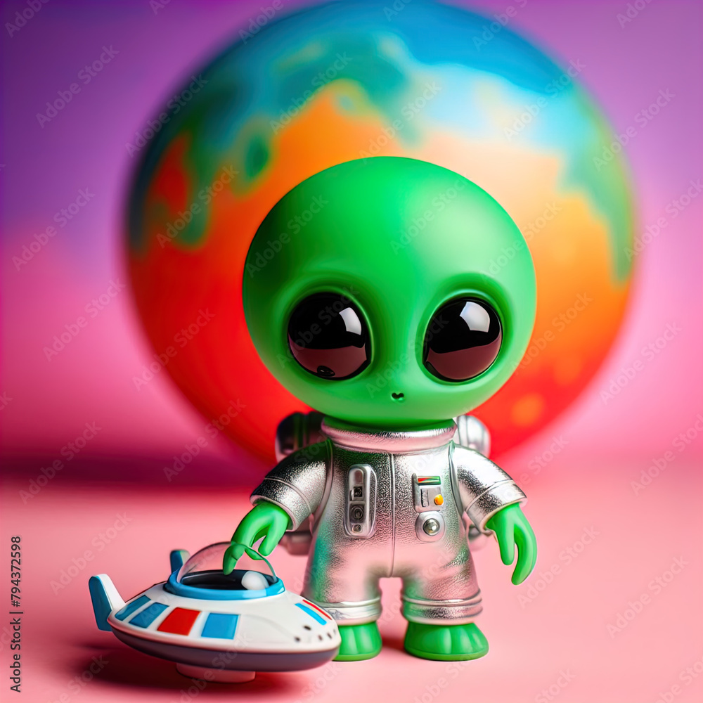 Ein kleines süßes Alien Ein kleines süßes Alien