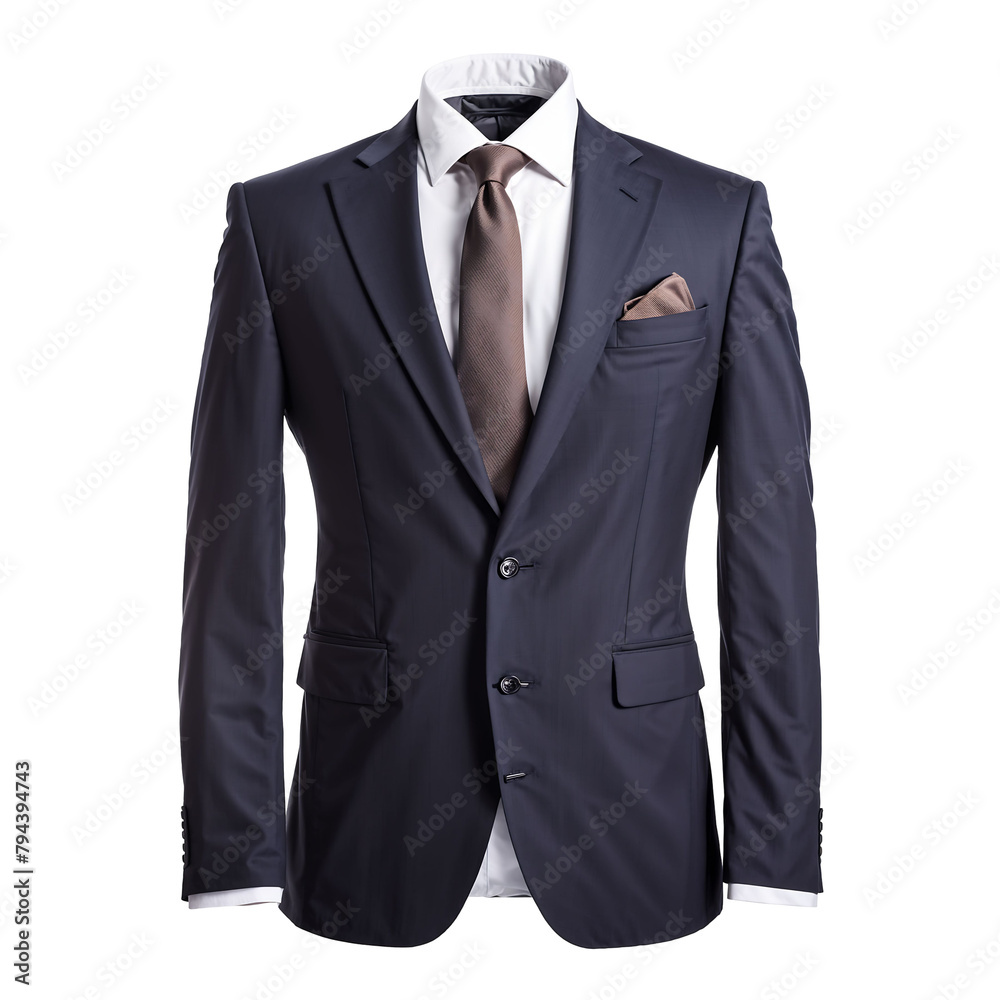 Business Suit for Men Isolated on Transparent Background Business Suit for Men Isolated on Transparent Background
