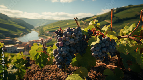 Vibrant grape plantations cover the landscape, a testament to viticulture. Grape plantations thrive under expert care producing quality grapes. The beauty of grape plantations captivates all who visit