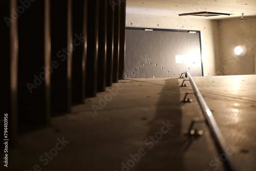 Staircase and door in Japanese Kondo photo