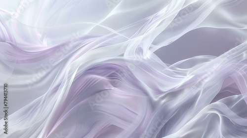 Abstract background with a glowing wavy pattern, computer-generated image.