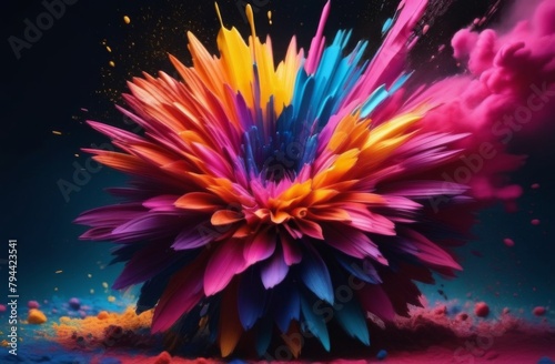 abstract colorful gradient background for design as banner, ads, and presentation concept