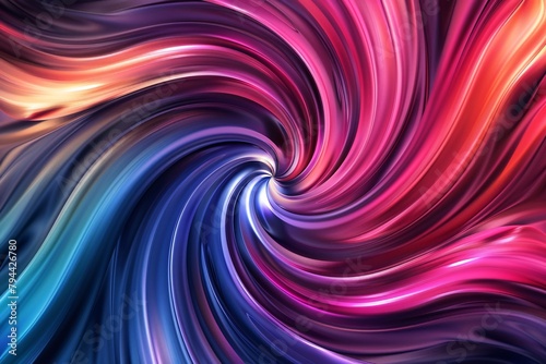Surreal and futuristic background with swirling vortexes and vibrant colors, creating a hypnotic effect