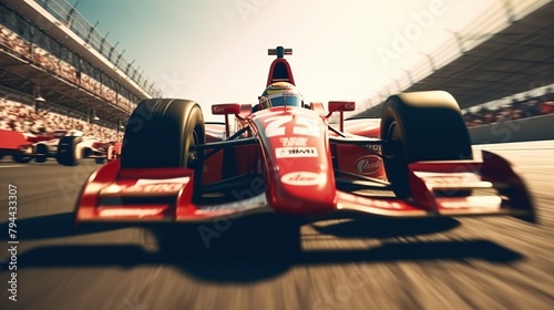 High-Speed Formula Racing © WaniArt