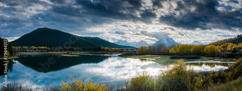 Oxbow Bend Sunset