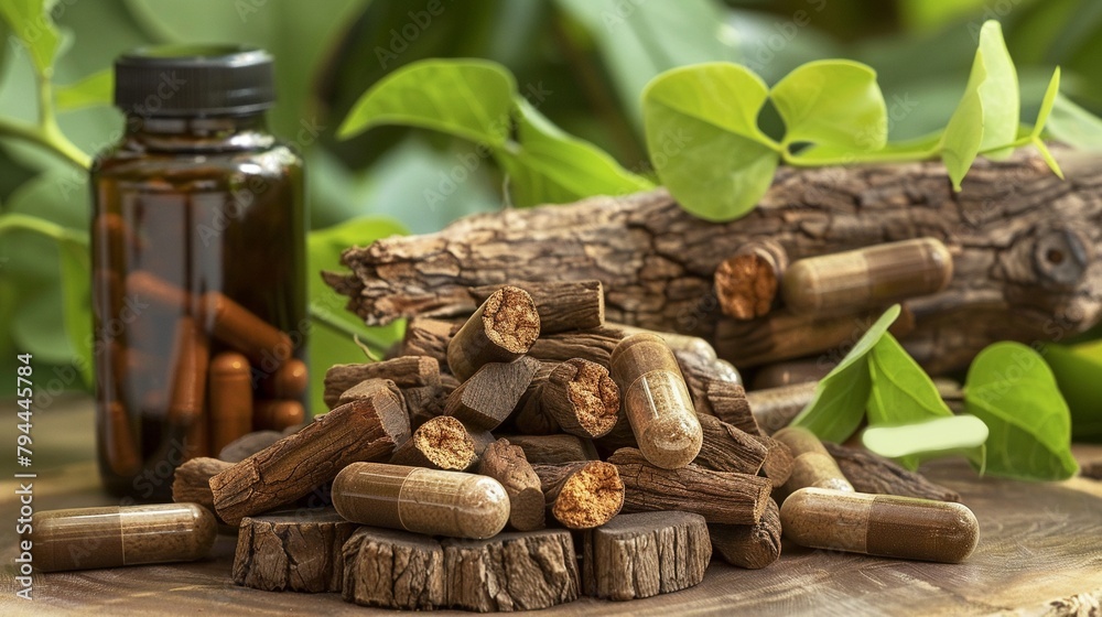 Discover the benefits of Yohimbe extract through a cluster of Yohimbe ...