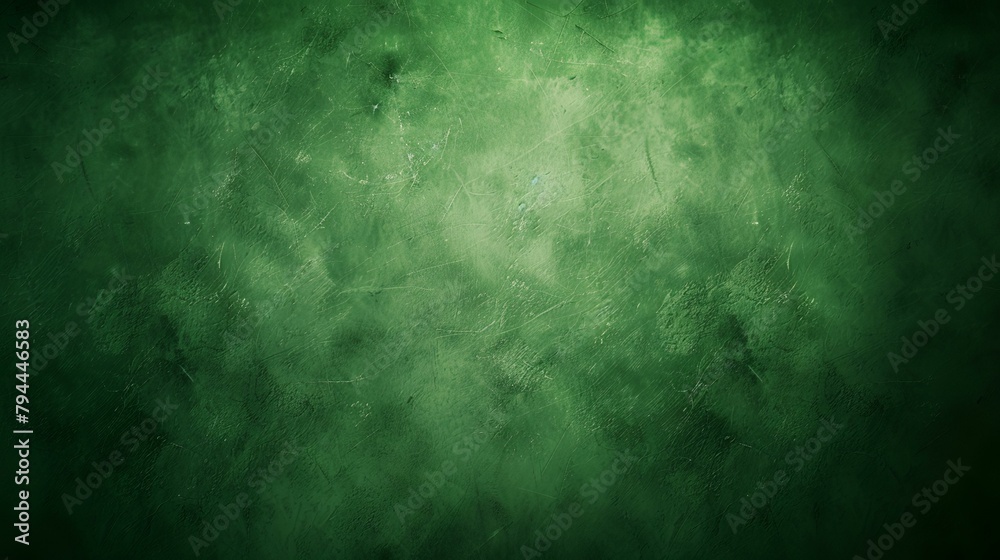 Grunge green background with space for your text or image.