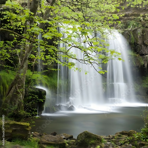 waterfall in the forest