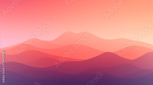 Gradient Trendy waves colorful background wallpaper. 3D render creative swoosh style soft lines. Abstract design wavy pattern vector illustration wallpaper.  © muhammad