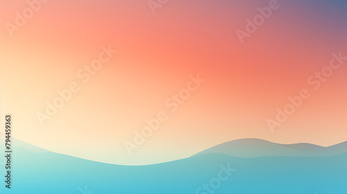 Gradient Trendy waves colorful background wallpaper. 3D render creative swoosh style soft lines. Abstract design wavy pattern vector illustration wallpaper. 