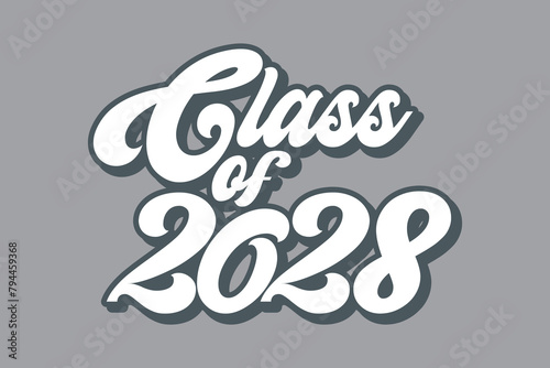 New year 2028 typography logo design. Happy new year 2028 logo design