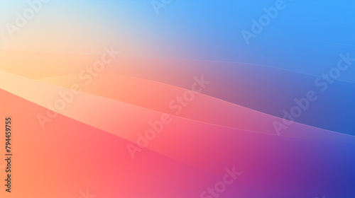 Gradient Trendy waves colorful background wallpaper. 3D render creative swoosh style soft lines. Abstract design wavy pattern vector illustration wallpaper. 