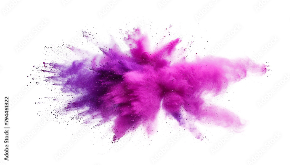 Purple violet lilac color powder dust explosion PNG transparent background isolated graphic resource. Celebration, colorful festival, run or party element Purple violet lilac color powder dust explosion PNG transparent background isolated graphic resource. Celebration, colorful festival, run or party element