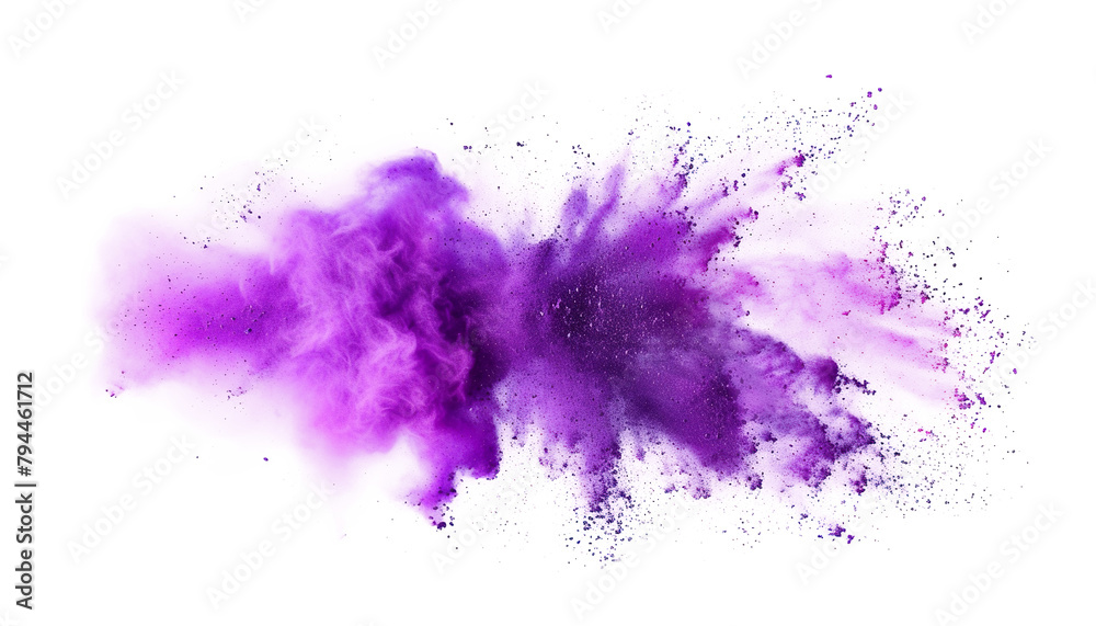 Purple violet lilac color powder dust explosion PNG transparent background isolated graphic resource. Celebration, colorful festival, run or party element Purple violet lilac color powder dust explosion PNG transparent background isolated graphic resource. Celebration, colorful festival, run or party element