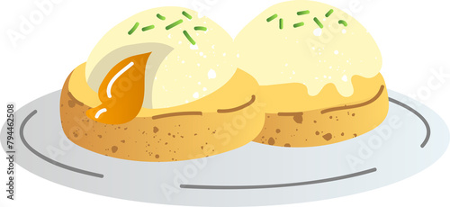 Photos Eggs benedict for tasty lunch