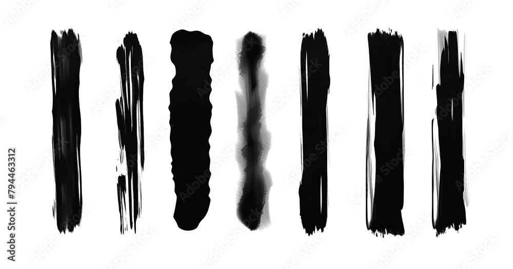 Set bundle abstract black ink paint brush stroke lines texture PNG transparent background isolated graphic resource. Pack of creative brushes pattern art shape design Set bundle abstract black ink paint brush stroke lines texture PNG transparent background isolated graphic resource. Pack of creative brushes pattern art shape design