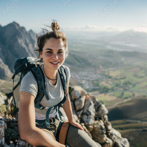 a woman who went hiking 2 