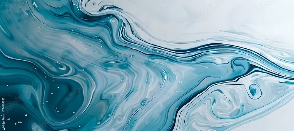 Cyan and White Marble Stone Background: Smooth and Elegant Surface Texture in Cool Tones, Perfect for Modern Designs and Sophisticated Settings Cyan and White Marble Stone Background: Smooth and Elegant Surface Texture in Cool Tones, Perfect for Modern Designs and Sophisticated Settings