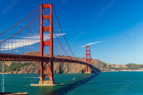 Golden Gate Bridge, Golden Gate, San Francisco, California, USA, North America