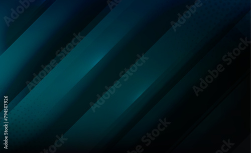 Dark Blue Vector Gradient Blurred Background with Artistic Vibes © Lucas