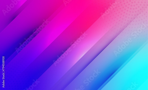 Vibrant Multi-Coloured Gradient Vector Background for Design Projects