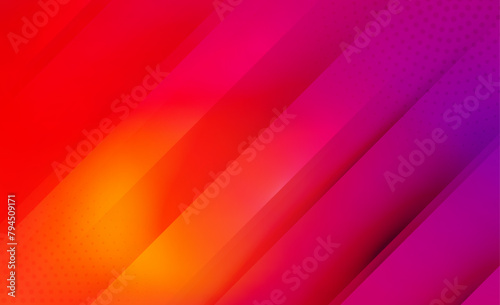 Vibrant Gradient Abstract Background Design in Vector Format