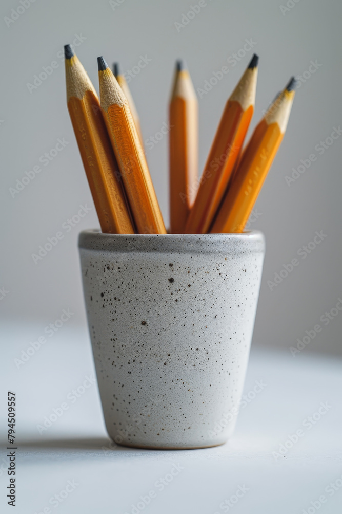 color pencils in a mug color pencils in a mug