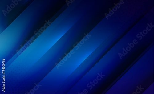 Dark Blue Vector Abstract Background with Defocused Motion