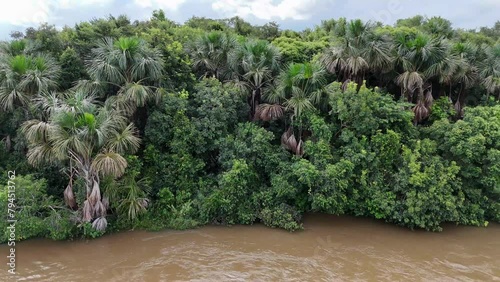 Aerial image of the apore river photo