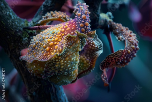 Vibrant Underwater Creature