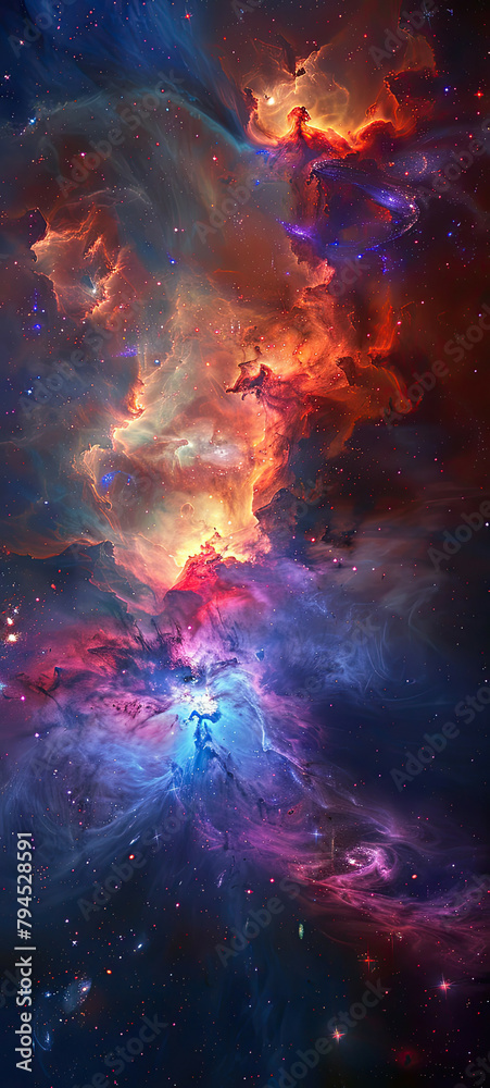 Radiant Cosmos A Burst of Color in the Galaxy Radiant Cosmos A Burst of Color in the Galaxy