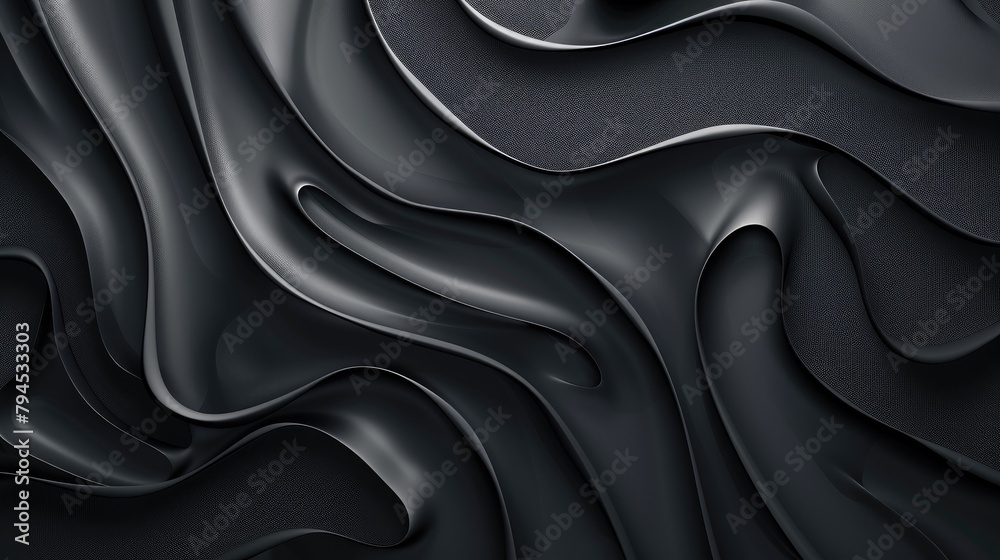 Curve Background with Abstract Black Curve Background with Abstract Black