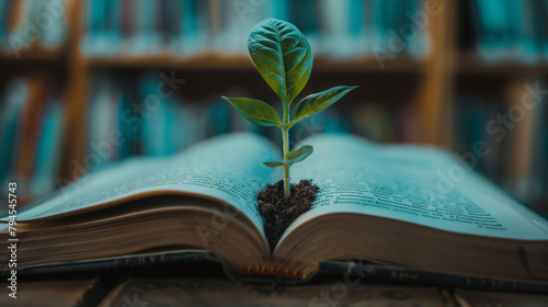 Knowledge Growth: Enlightenment Through Literature Metaphor
