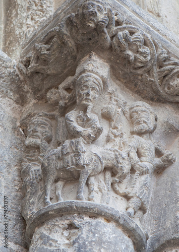 Church of San Miguel, Estella, Navarre, Spain photo