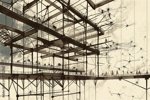 Wallpaper Mural site in the city of the ants Torontodigital.ca