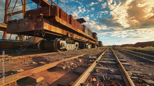 panorama of a great career iron ore mining
