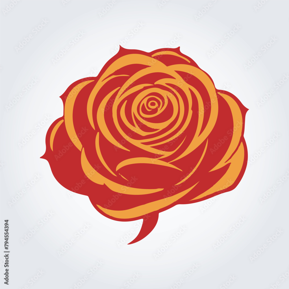 red rose logo icon red rose logo icon