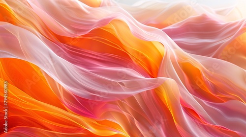 Abstract Background lines, shapes, colors, and forms Peach Fuzz color