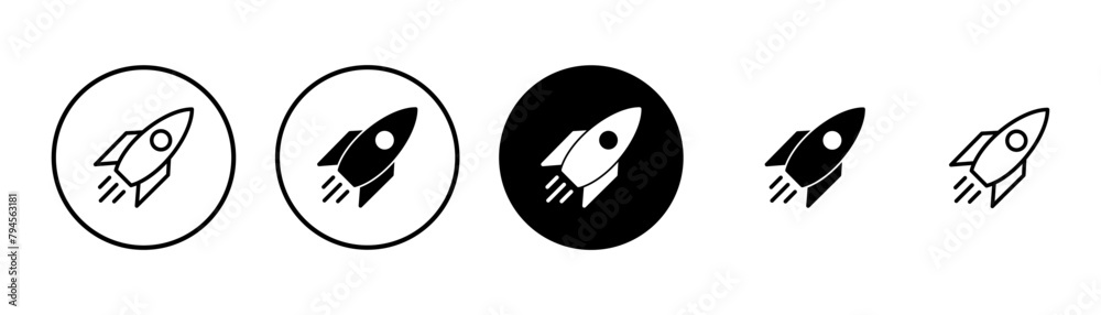 Rocket icon vector isolated on white background. Start Up Concept Symbol. Startup icon Rocket icon vector isolated on white background. Start Up Concept Symbol. Startup icon