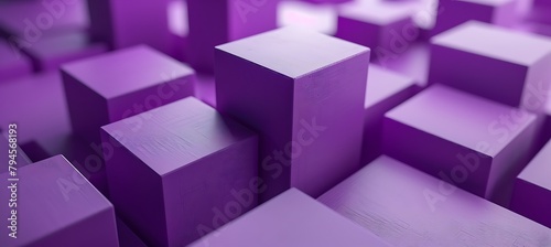 Vibrant Purple Geometric Patterns: Perfect Ultrawide Banner Background for Modern Designs and Eye-Catching Visuals
