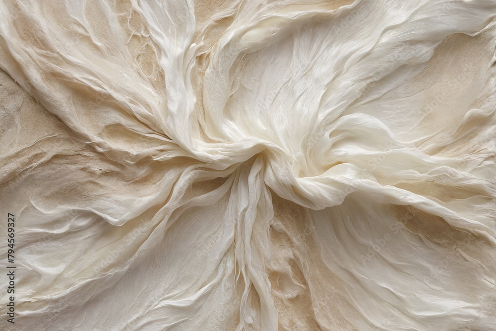 Stylish distressed, artistic white silk texture Stylish distressed, artistic white silk texture