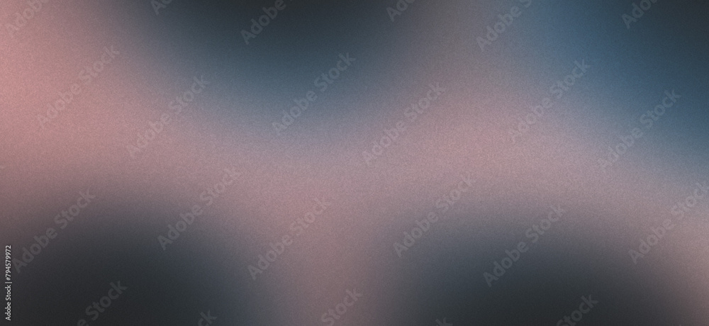 Fototapeta premium banner gradiente, abstracto, vibrante, iluminado, brillante, con textura, grunge, rosa, azul, negro, blanco, con espacio, tendencia, tela fina, relieve tela, web, redes, digital