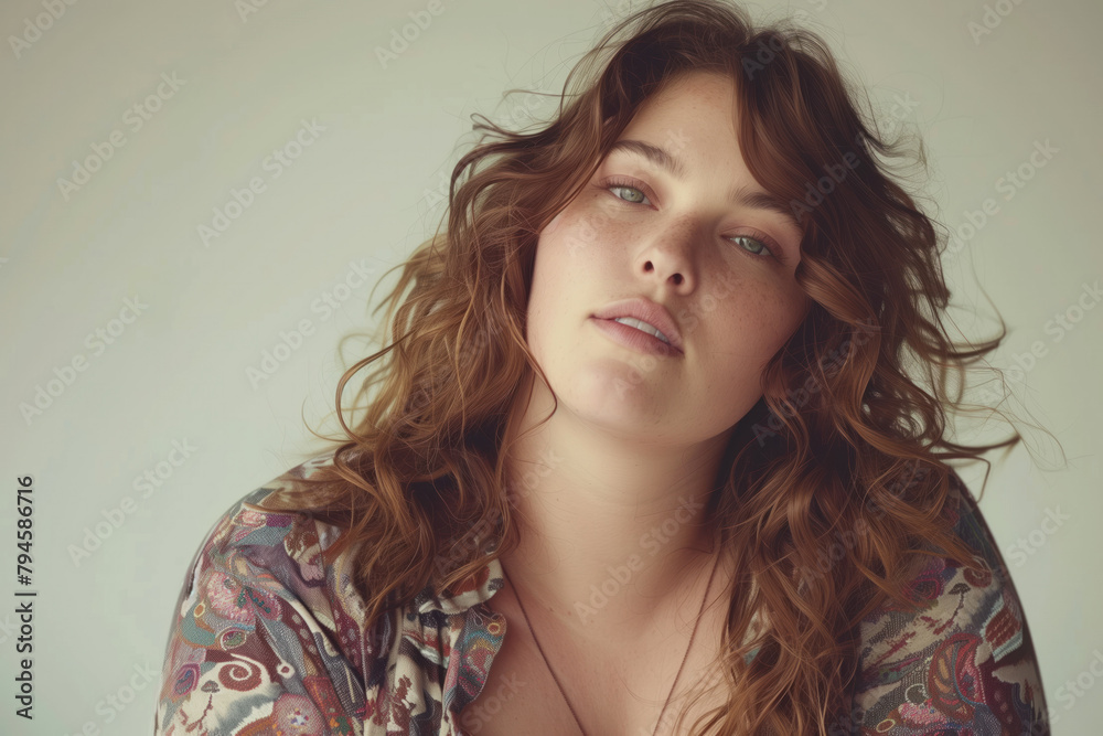 Plus size Woman, Generative Ai Plus size Woman, Generative Ai