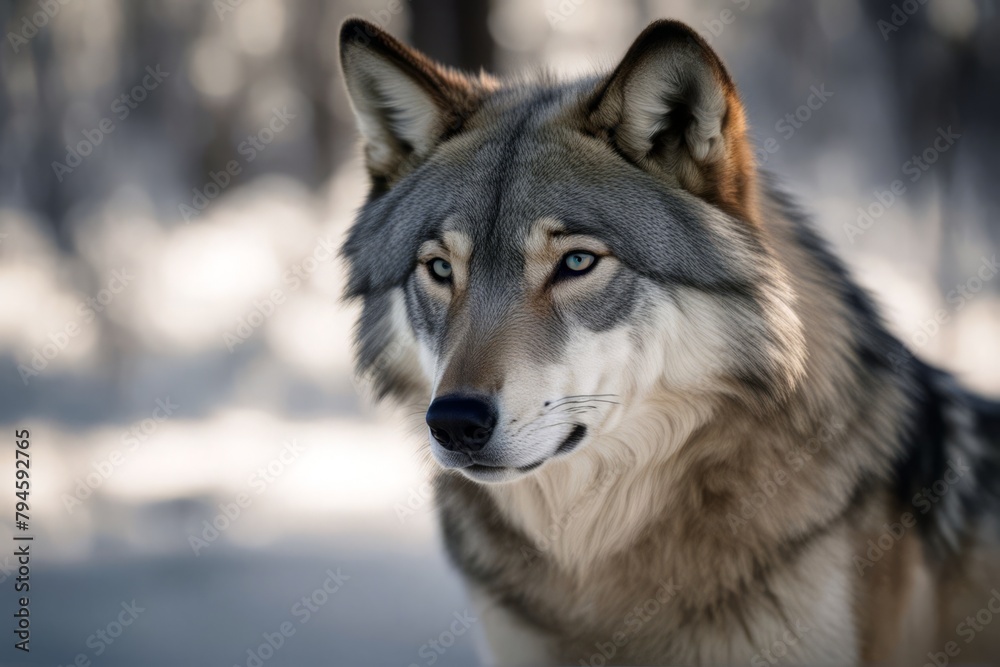'wolf gray grey canis animal nature isolated wildlife white predator mammal wild background outdoors beast outside danger fur dangerous canino creature europa snow'